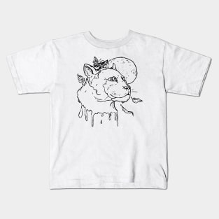 Melting Panther Kids T-Shirt